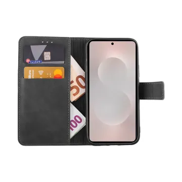 LIME ESSENTIAL ΘΗΚΗ SAMSUNG S25 EDGE 5G S937 6.66in MAGNET BOOK STAND CLIP GREY