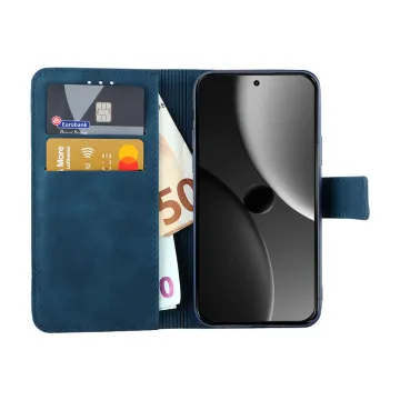 LIME ESSENTIAL ΘΗΚΗ XIAOMI 15 ULTRA 5G 6.73in MAGNET BOOK STAND CLIP DARK BLUE