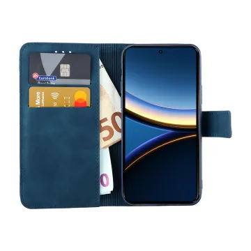 LIME ESSENTIAL ΘΗΚΗ XIAOMI POCO F7 PRO 6.67in MAGNET BOOK STAND CLIP DARK BLUE