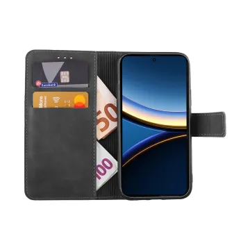 LIME ESSENTIAL ΘΗΚΗ XIAOMI POCO F7 PRO 6.67in MAGNET BOOK STAND CLIP GREY