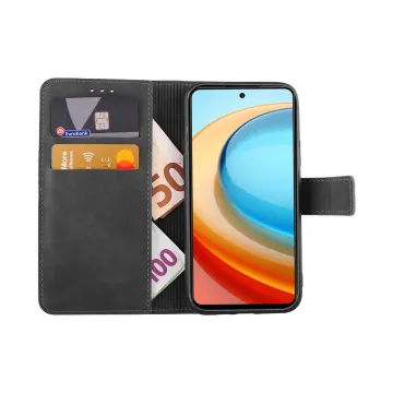 LIME ESSENTIAL ΘΗΚΗ ZTE BLADE A75 5G 6.6in MAGNET BOOK STAND CLIP GREY