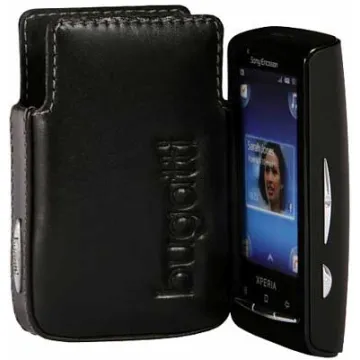 BUGATTI ΘΗΚΗ ΠΟΥΓΚΙ SONY ERICSSON X10mini LEATHER BASIC BLACK