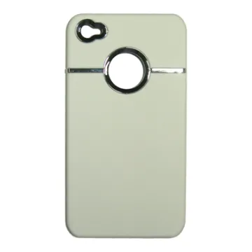 VOLTE-TEL ΘΗΚΗ IPHONE 4G/4S FACEPLATE HARD V020 WHITE-SILVER