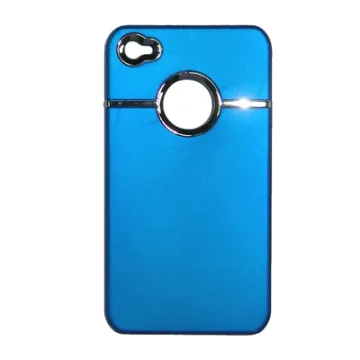 VOLTE-TEL ΘΗΚΗ IPHONE 4G/4S FACEPLATE HARD V021 BLUE-SILVER