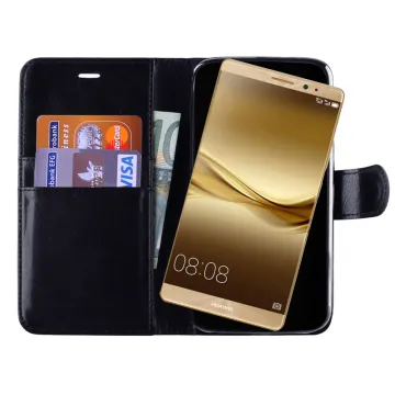 VOLTE-TEL ΘΗΚΗ HUAWEI MATE 8 LEATHER-TPU BOOK STAND BLACK