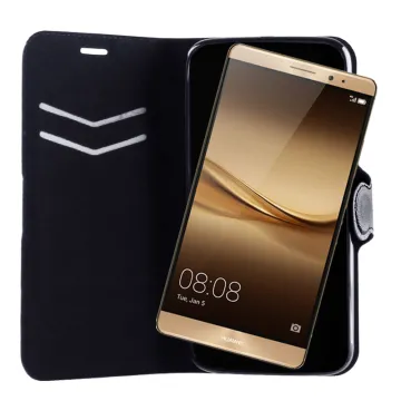 VOLTE-TEL ΘΗΚΗ HUAWEI MATE 8 LINE LEATHER-TPU BOOK STAND BLACK
