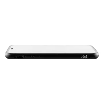 IDOL 1991 MAGNETIC METAL FRAME ΘΗΚΗ IPHONE 6S/6 4.7in BLACK +TEMPERED GLASS BACK-FRONT