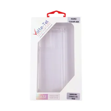 IDOL 1991 HARD CLEAR AIR ΘΗΚΗ SAMSUNG Z FOLD 2 5G F916 7.6in METAL BUTTON ΔΙΑΦΑΝΗ