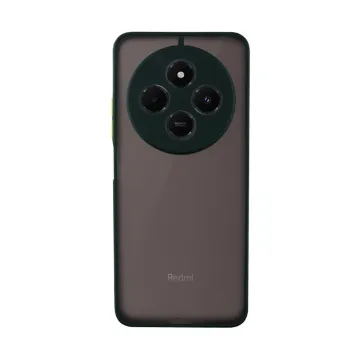 LIME HARDSHELL FUSION ΘΗΚΗ XIAOMI REDMI 14C/ REDMI A4/ POCO C75/ POCO M7 5G 6.88in FULL CAMERA PROTECTION GREEN WITH YELLOW KEY