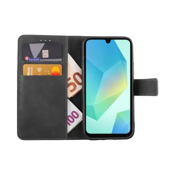 LIME ESSENTIAL ΘΗΚΗ SAMSUNG A16 4G A165/A16 5G A166 6.7in MAGNET BOOK STAND CLIP GREY