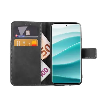 LIME ESSENTIAL ΘΗΚΗ XIAOMI REDMI NOTE 14 PRO 5G/POCO X7 6.67in MAGNET BOOK CLIP STAND GREY