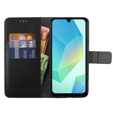 VOLTE-TEL ALLURE ΘΗΚΗ SAMSUNG A16 4G A165/A16 5G A166 6.7in MAGNET BOOK STAND CLIP BLACK
