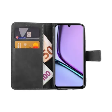 LIME ESSENTIAL ΘΗΚΗ REALME NOTE 60 6.74in MAGNET BOOK STAND CLIP GREY