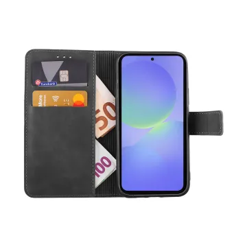LIME ESSENTIAL ΘΗΚΗ SAMSUNG A36 5G A366 6.7in MAGNET BOOK STAND CLIP GREY