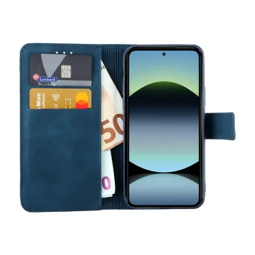 LIME ESSENTIAL ΘΗΚΗ XIAOMI REDMI NOTE 14 4G 6.67in MAGNET BOOK STAND CLIP DARK BLUE
