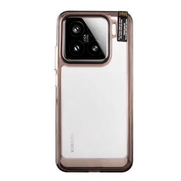 IDOL 1991 CRISTALYTE TPU ΘΗΚΗ XIAOMI 15 6.36in CAMERA GUARD ΔΙΑΦΑΝΗ ΓΚΡΙ