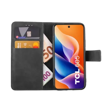 LIME ESSENTIAL ΘΗΚΗ TCL 605/60 SE 6.67in MAGNET BOOK STAND CLIP GREY