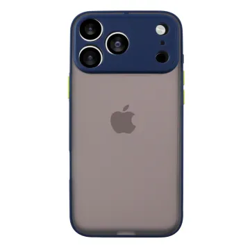 LIME HARDSHELL FUSION ΘΗΚΗ IPHONE 17 PRO MAX 6.9in FULL CAMERA PROTECTION BLUE WITH YELLOW KEYS