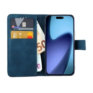 LIME ESSENTIAL ΘΗΚΗ IPHONE 17 AIR 6.5in MAGNET BOOK STAND CLIP DARK BLUE