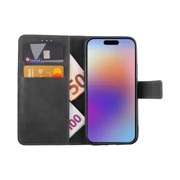 LIME ESSENTIAL ΘΗΚΗ IPHONE 17 6.3in MAGNET BOOK STAND CLIP GREY