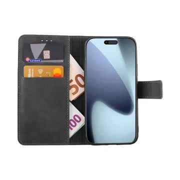 LIME ESSENTIAL ΘΗΚΗ IPHONE 17 PRO MAX 6.9in MAGNET BOOK STAND CLIP GREY