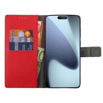 VOLTE-TEL ALLURE ΘΗΚΗ IPHONE 17 PRO 6.3in MAGNET BOOK STAND CLIP RED