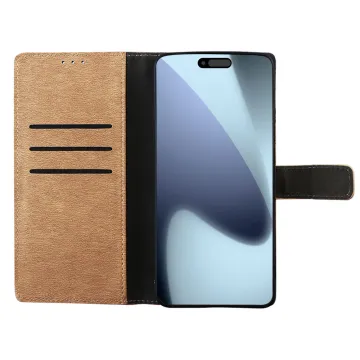 VOLTE-TEL ALLURE ΘΗΚΗ IPHONE 17 PRO 6.3in MAGNET BOOK STAND CLIP GOLD