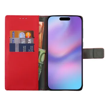 VOLTE-TEL ALLURE ΘΗΚΗ IPHONE 17 AIR 6.5in MAGNET BOOK STAND CLIP RED