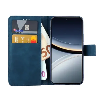 LIME ESSENTIAL ΘΗΚΗ XIAOMI POCO F7 5G 6.83in MAGNET BOOK STAND CLIP DARK BLUE