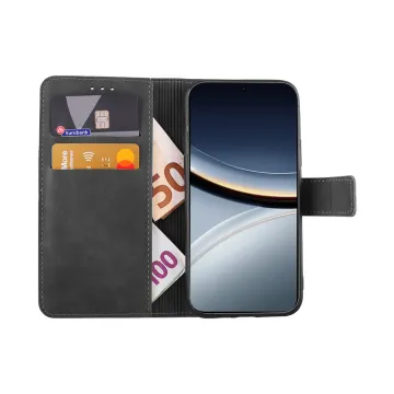 LIME ESSENTIAL ΘΗΚΗ XIAOMI POCO F7 5G 6.83in MAGNET BOOK STAND CLIP GREY