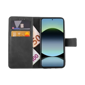 LIME ESSENTIAL ΘΗΚΗ XIAOMI REDMI NOTE 14S 6.67in MAGNET BOOK STAND CLIP GREY