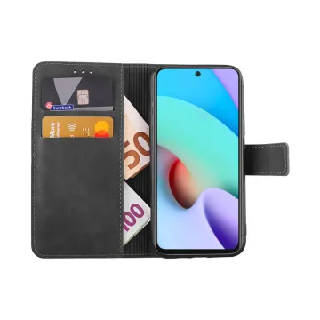 LIME ESSENTIAL ΘΗΚΗ XIAOMI REDMI 10 4G/REDMI 10 2022 6.5in MAGNET BOOK STAND CLIP GREY
