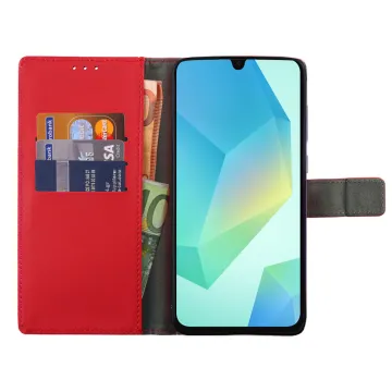 VOLTE-TEL ALLURE ΘΗΚΗ SAMSUNG A17 4G A175/A17 5G A176/M17 5G M176 6.7in MAGNET BOOK STAND CLIP RED