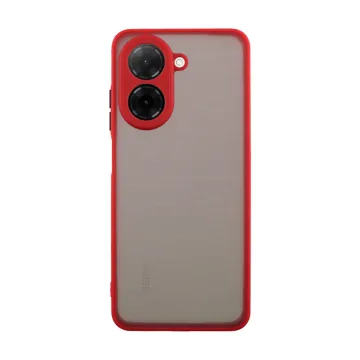 LIME HARDSHELL FUSION ΘΗΚΗ XIAOMI REDMI A5 4G 6.88in FULL CAMERA PROTECTION RED WITH BLACK KEYS