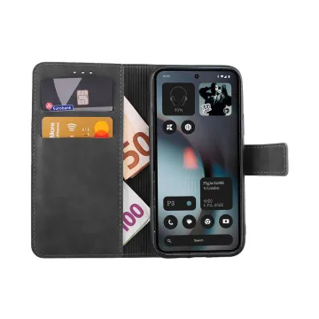 LIME ESSENTIAL ΘΗΚΗ NOTHING PHONE 3 5G 6.67in MAGNET BOOK STAND CLIP GREY