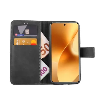 LIME ESSENTIAL ΘΗΚΗ REALME 15 PRO 5G 6.8in MAGNET BOOK STAND CLIP GREY
