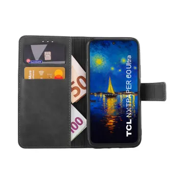 LIME ESSENTIAL ΘΗΚΗ TCL NXTPAPER 60 ULTRA 5G 7.2in MAGNET BOOK STAND CLIP GREY