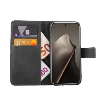 LIME ESSENTIAL ΘΗΚΗ XIAOMI 15T 5G 6.83in MAGNET BOOK STAND CLIP GREY