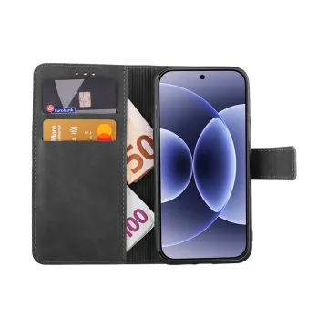 LIME ESSENTIAL ΘΗΚΗ XIAOMI 17 5G 6.3in MAGNET BOOK STAND CLIP GREY