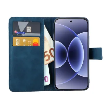 LIME ESSENTIAL ΘΗΚΗ XIAOMI 17 5G 6.3in MAGNET BOOK STAND CLIP DARK BLUE