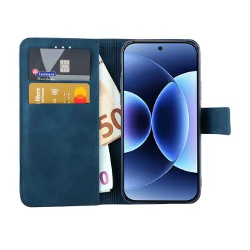 LIME ESSENTIAL ΘΗΚΗ XIAOMI 17 PRO 5G 6.3in MAGNET BOOK STAND CLIP DARK BLUE