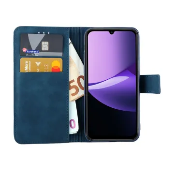 LIME ESSENTIAL ΘΗΚΗ XIAOMI REDMI 15C 5G 6.9in MAGNET BOOK STAND CLIP DARK BLUE