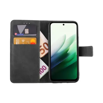 LIME ESSENTIAL ΘΗΚΗ XIAOMI REDMI 15 5G 6.9in MAGNET BOOK STAND CLIP DARK GREY