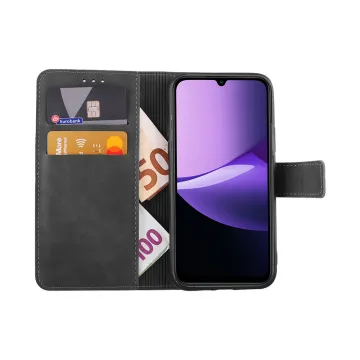 LIME ESSENTIAL ΘΗΚΗ XIAOMI REDMI 15C 5G 6.9in MAGNET BOOK STAND CLIP DARK GREY