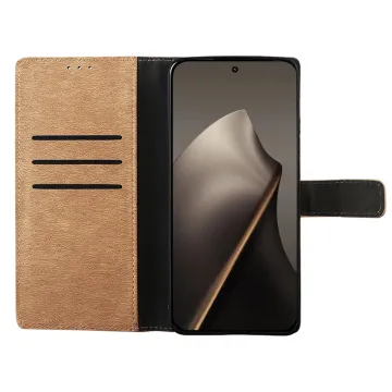 VOLTE-TEL ALLURE ΘΗΚΗ XIAOMI 15T 5G 6.83in MAGNET BOOK STAND CLIP GOLD