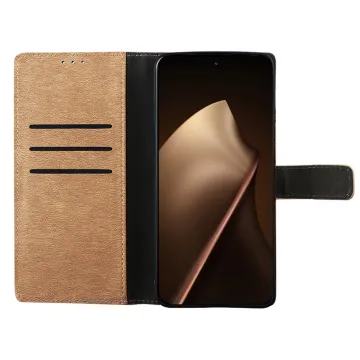 VOLTE-TEL ALLURE ΘΗΚΗ XIAOMI 15T PRO 5G 6.83in MAGNET BOOK STAND CLIP GOLD