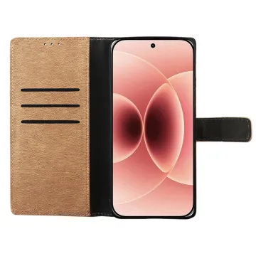 VOLTE-TEL ALLURE ΘΗΚΗ XIAOMI 17 5G 6.3in MAGNET BOOK STAND CLIP GOLD