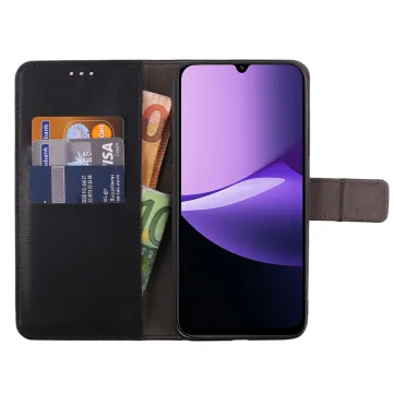 VOLTE-TEL ALLURE ΘΗΚΗ XIAOMI REDMI 15C 5G 6.9in MAGNET BOOK STAND CLIP BLACK