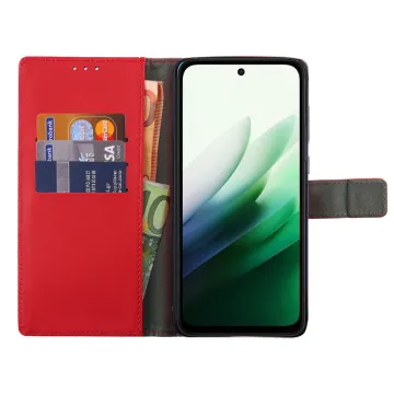 VOLTE-TEL ALLURE ΘΗΚΗ XIAOMI REDMI 15 4G 6.9in MAGNET BOOK STAND CLIP RED