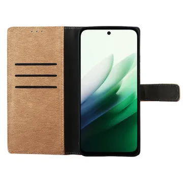 VOLTE-TEL ALLURE ΘΗΚΗ XIAOMI REDMI 15 5G 6.9in MAGNET BOOK STAND CLIP GOLD